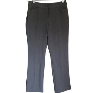 Northern Reflections Town Pleated Front Dress Pants Grey Women’s Size 6 Petite